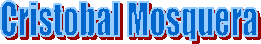 Cristobal Mosquera